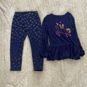 Cat & Jack unicorn outfit